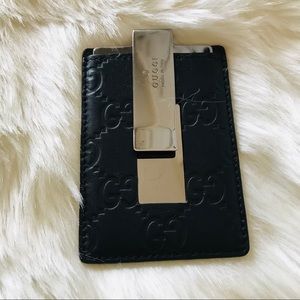 Authentic men’s money clip with card holder in EUC